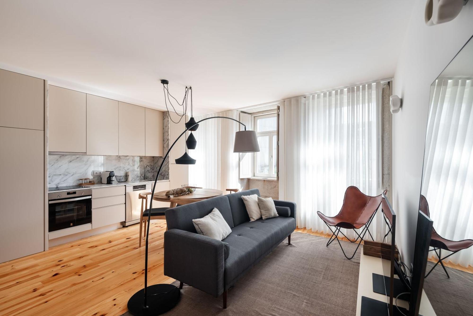 Stylish Apartment In City Center Porto Luaran gambar